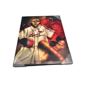 Coopertown Collection St Louis Cardinals Baseball Canvas Print Wall Art MLB